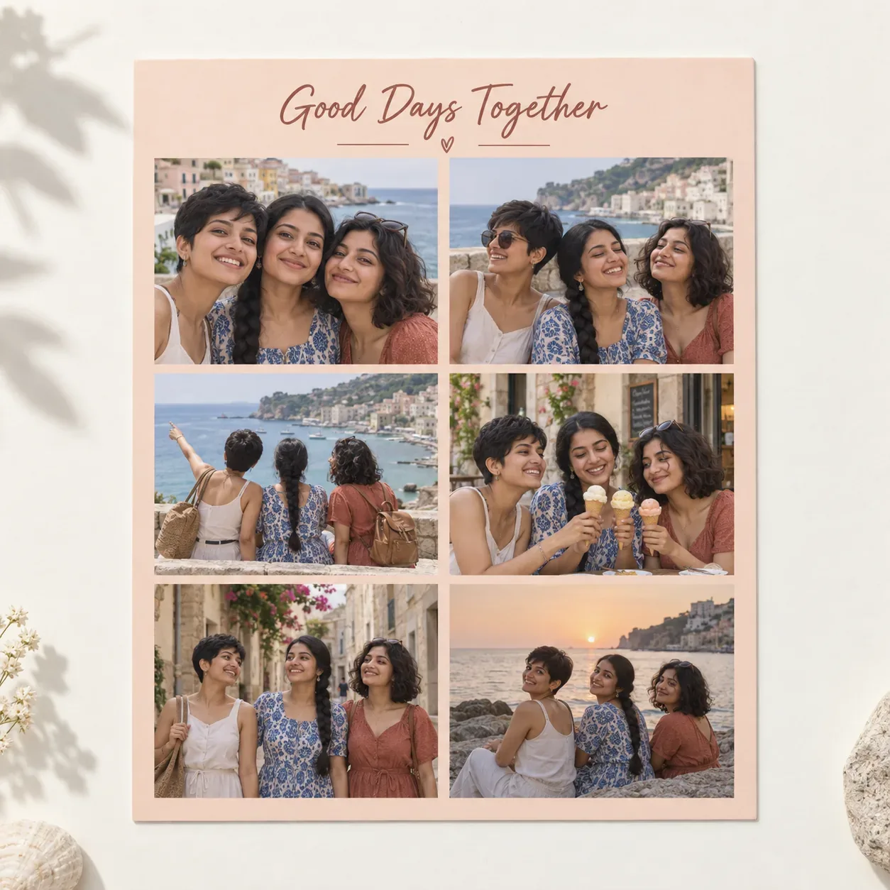 8 x 10 inch Photo Collage
