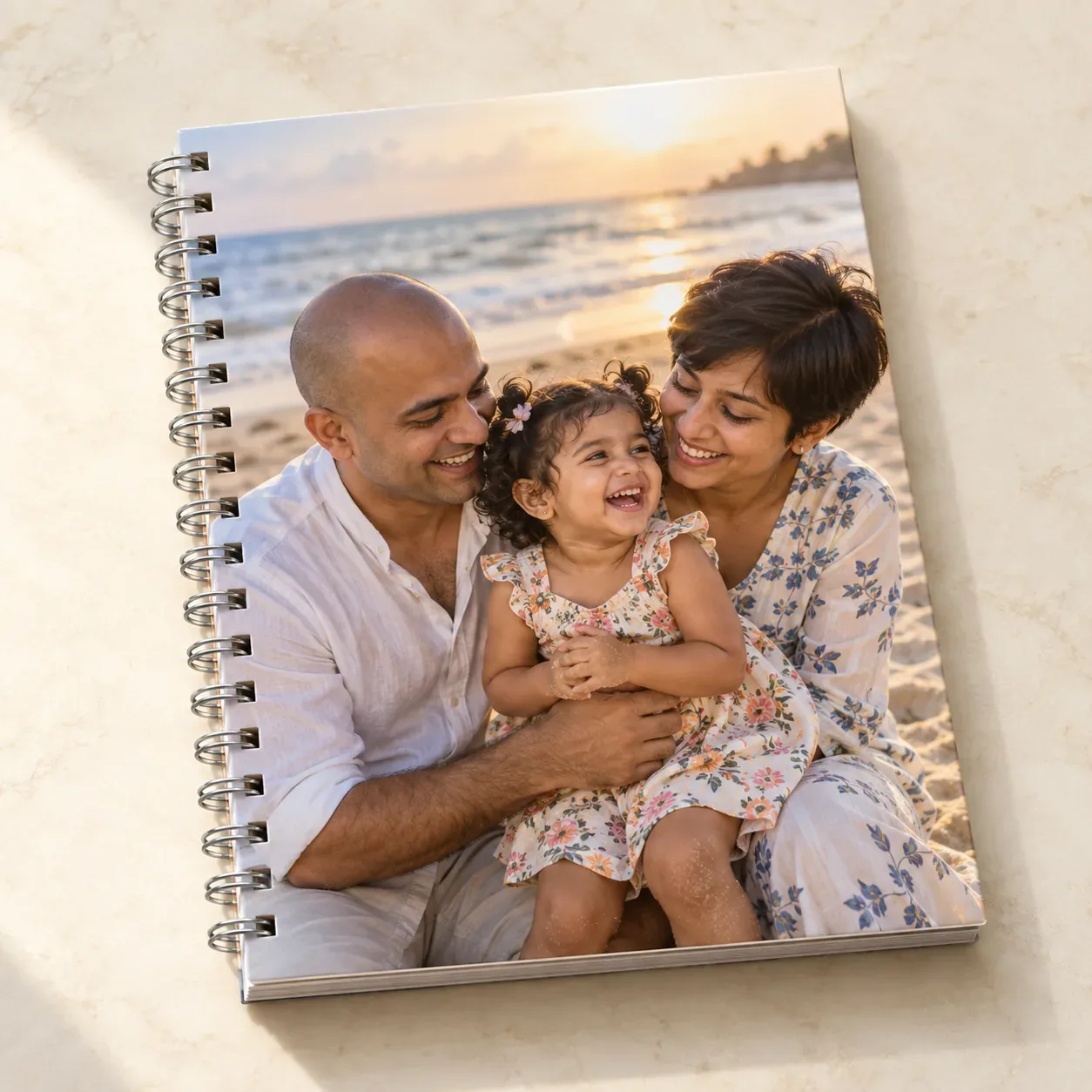 6 x 8 inch Portrait Spiral Photo Book
